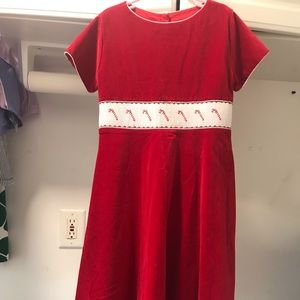 Smocked holiday dress
